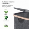 Détail du panier à linge 57 Lt Yoshi Grey