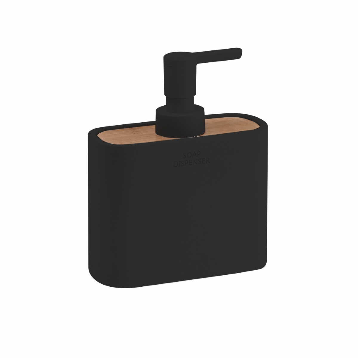 Photos d’ambiance de Ninfea Set 5 Pz. (Distributeur + Porte-Brosse à dents) Noir Mat [52249]