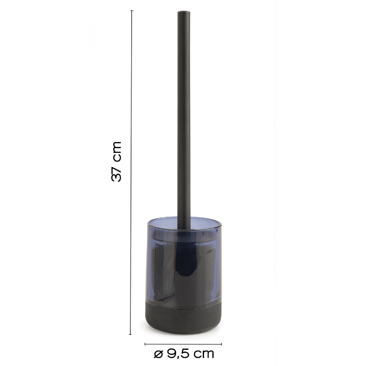 Nicole's ambient photos Set 3 Pz. (Dispenser,Toothbrush holder,Brush holder) Blue [52345]