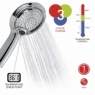 Ambient photos of Shower Handle 1 Jet Thermo Lighto 00 Chrome [52369]