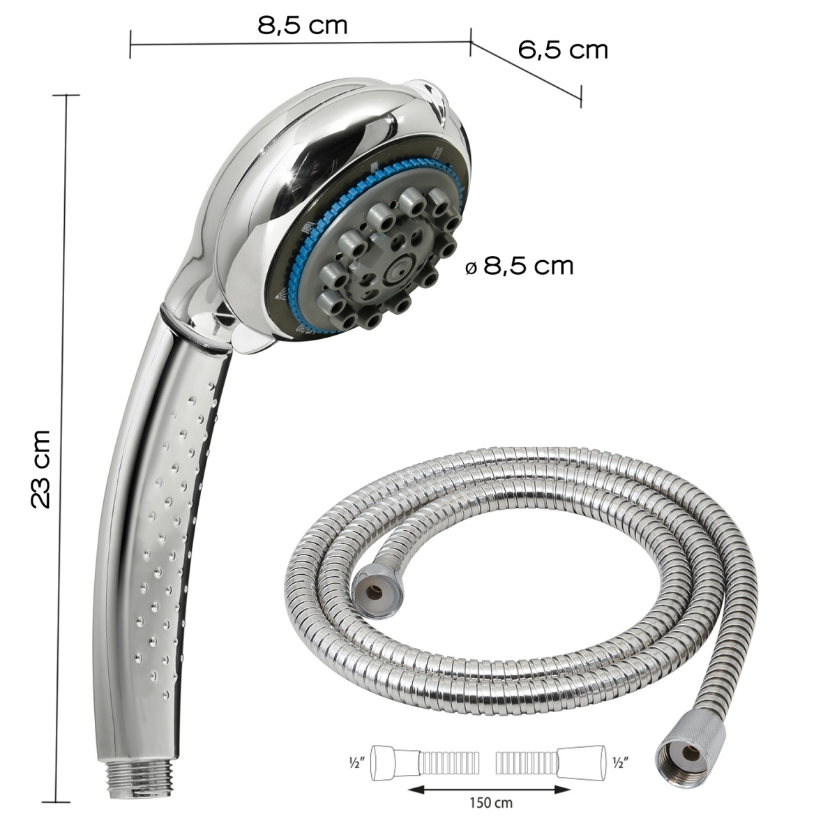 Imagen de Kit De Ducha Speedy 00 Cromo