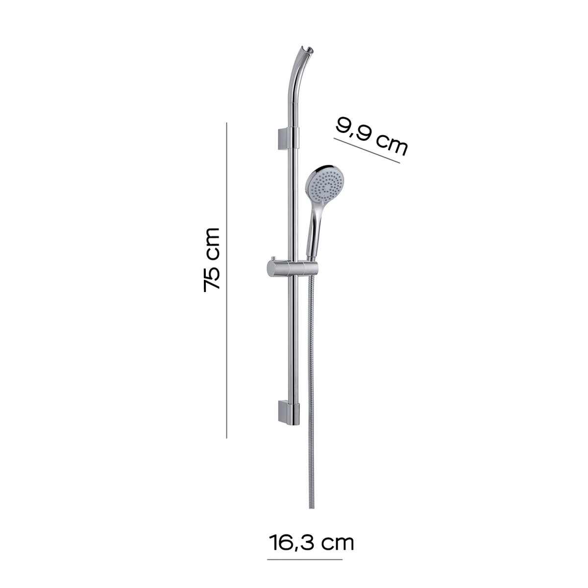 Fotos ambiente de Star 05 Chrome Shower set [52403]