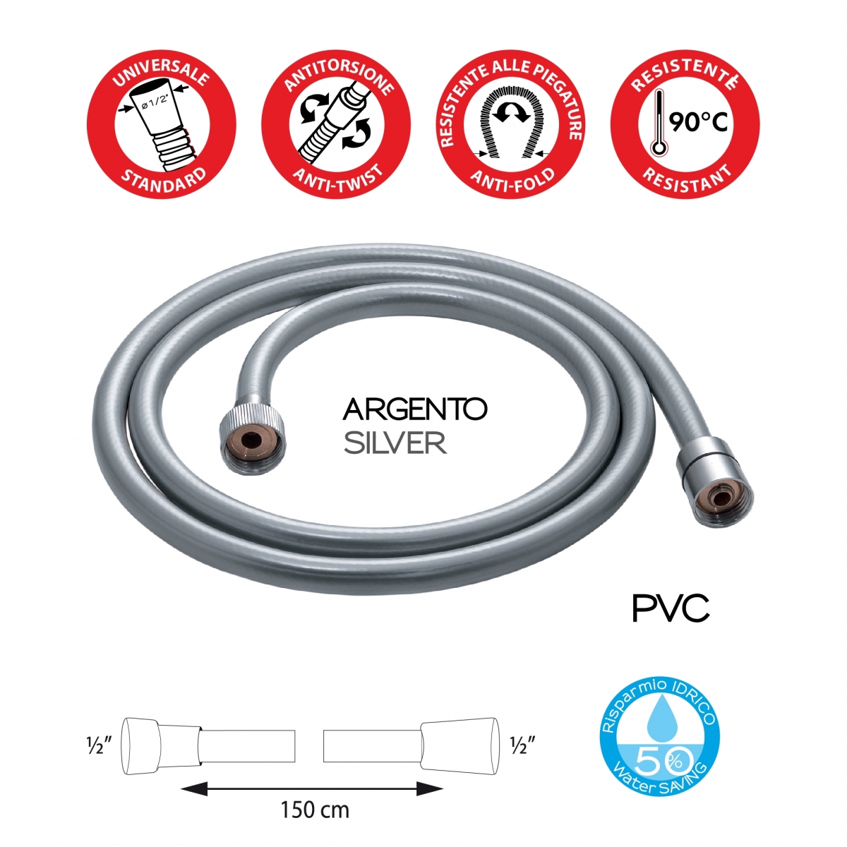 Flexo Pvc 150 ml Silber 00 Plata
