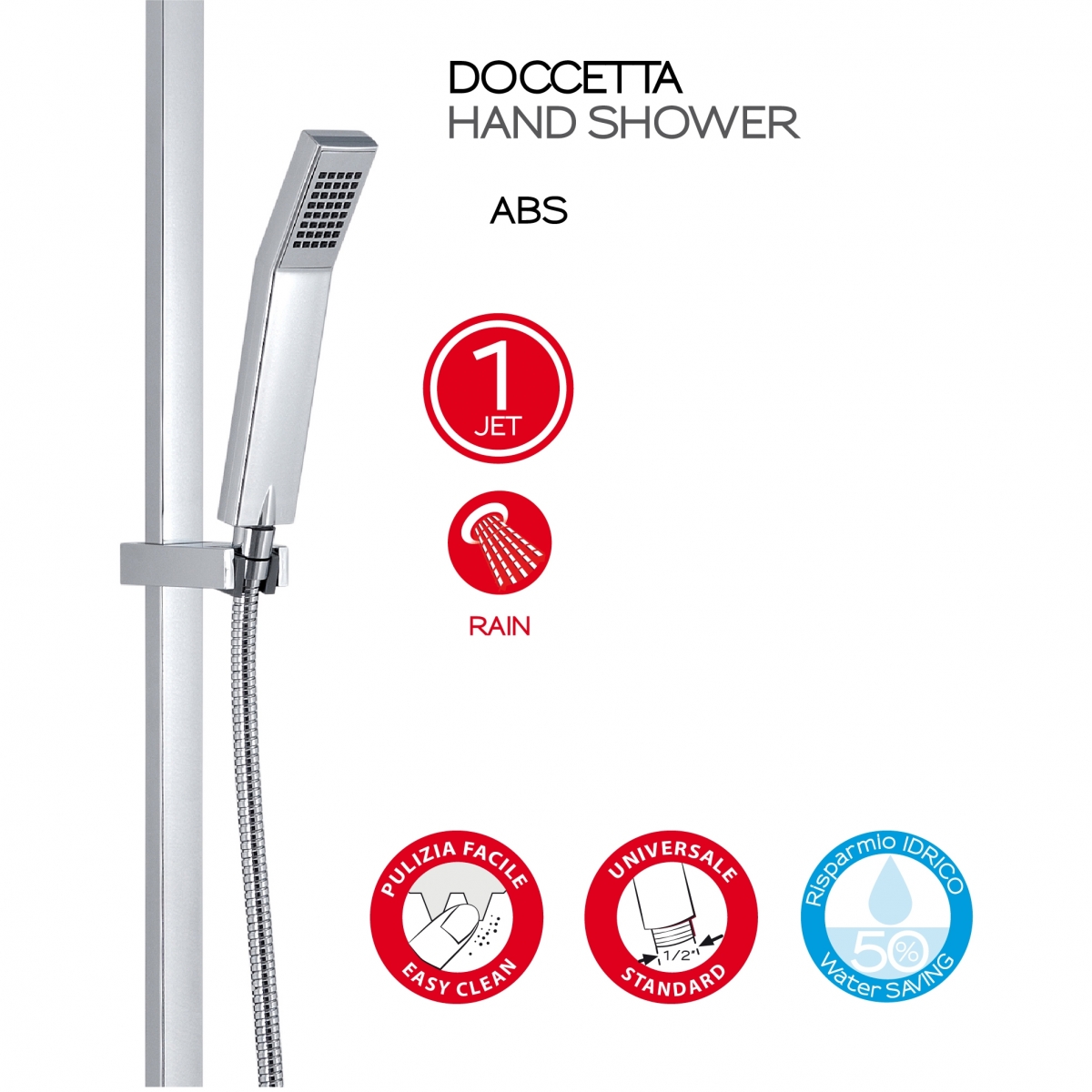 Ambient photos of Extendable Shower Column Star Mix 01 Chrome Extendable Shower Column [52432]