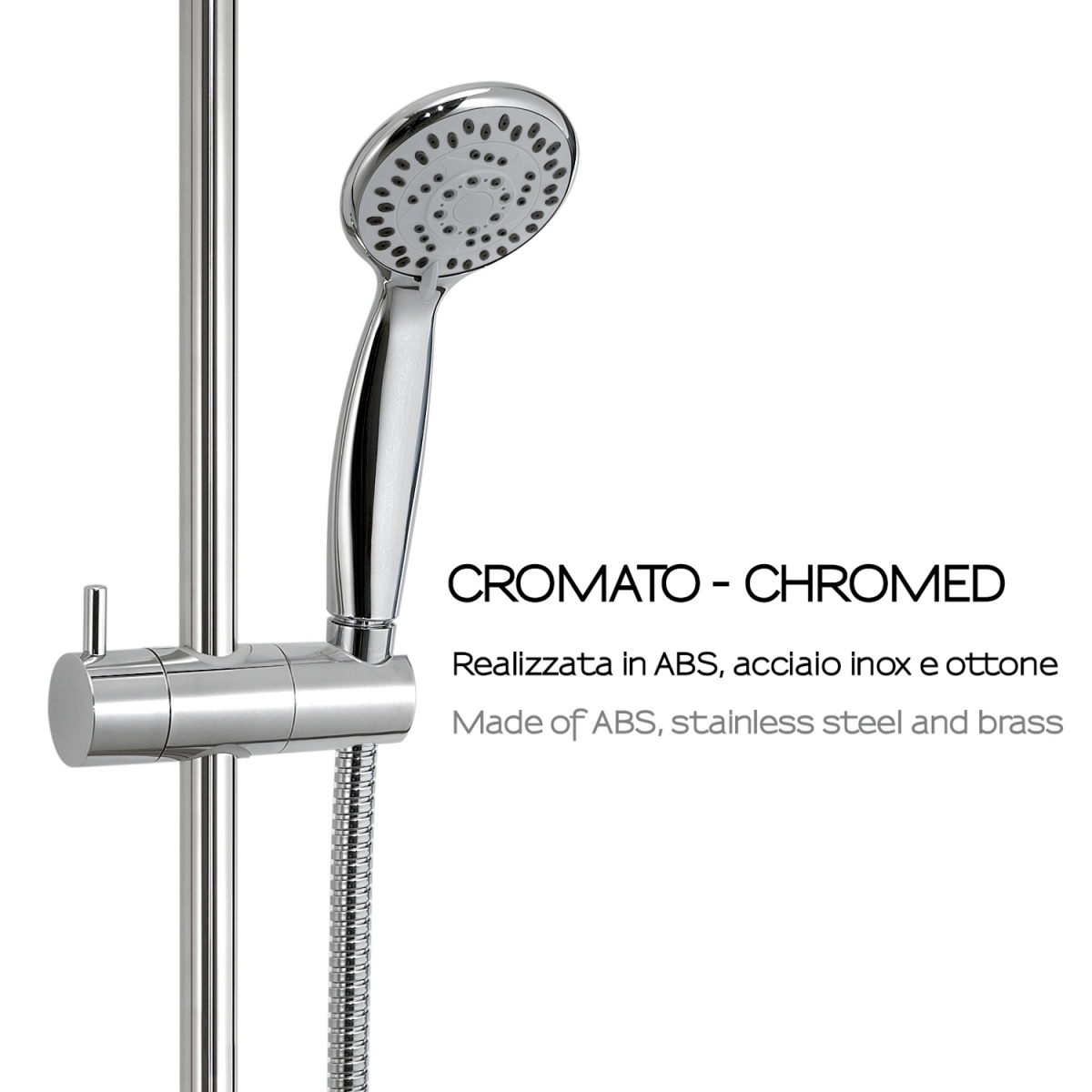 Easy 06 Set de douche chromé