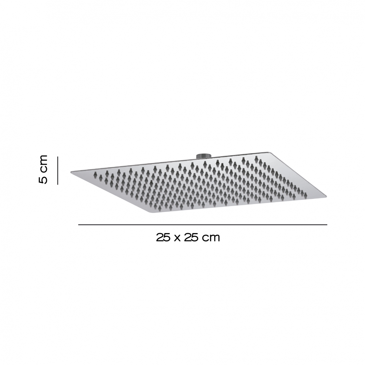 Photos d’ambiance de Pomme de douche de douche, 1 Jet Tech 05 Chrome [52453]