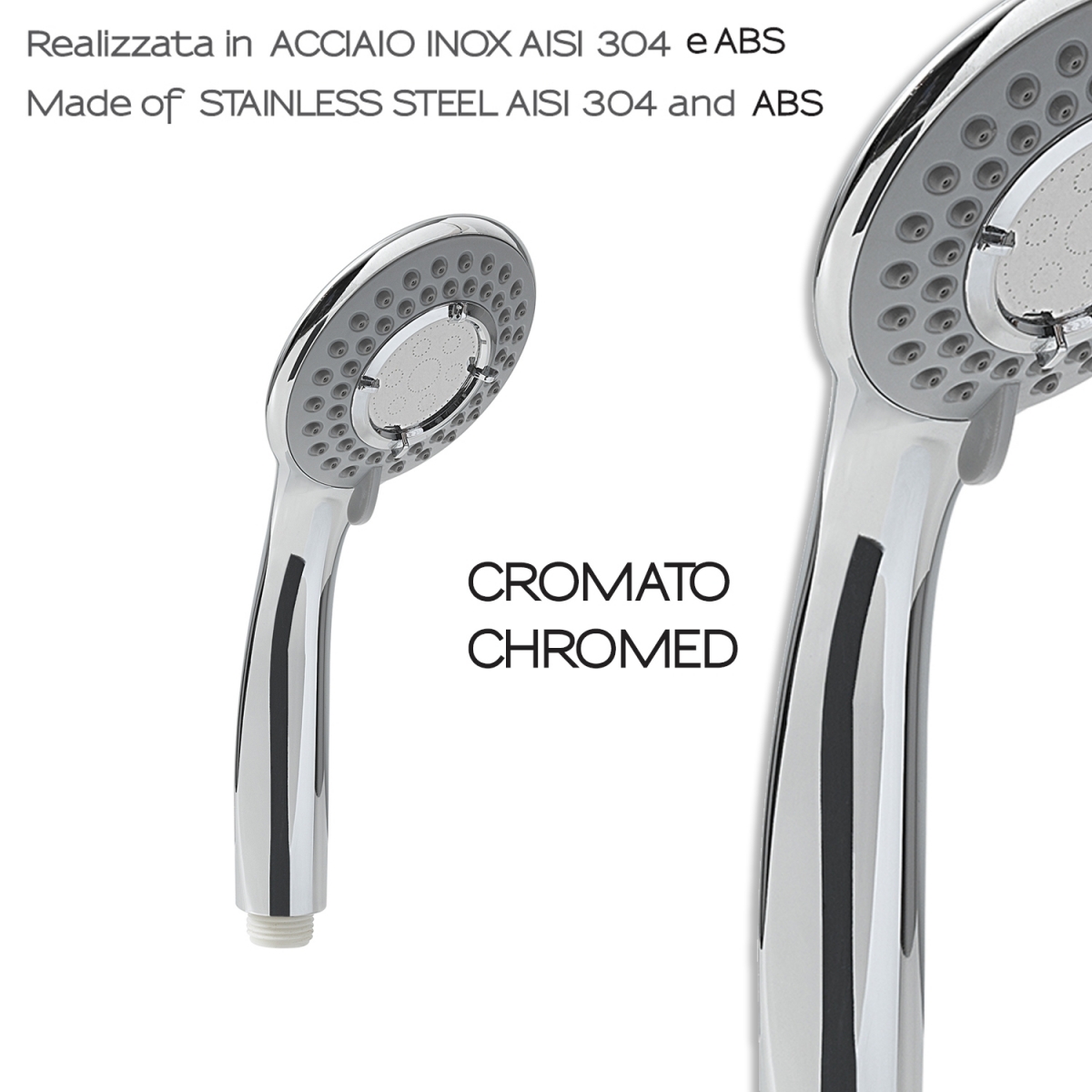3 Jets Top 03 Tonic Chrome Chuveiro Handle