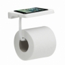 Detail of Roll Holder With Support Tray White