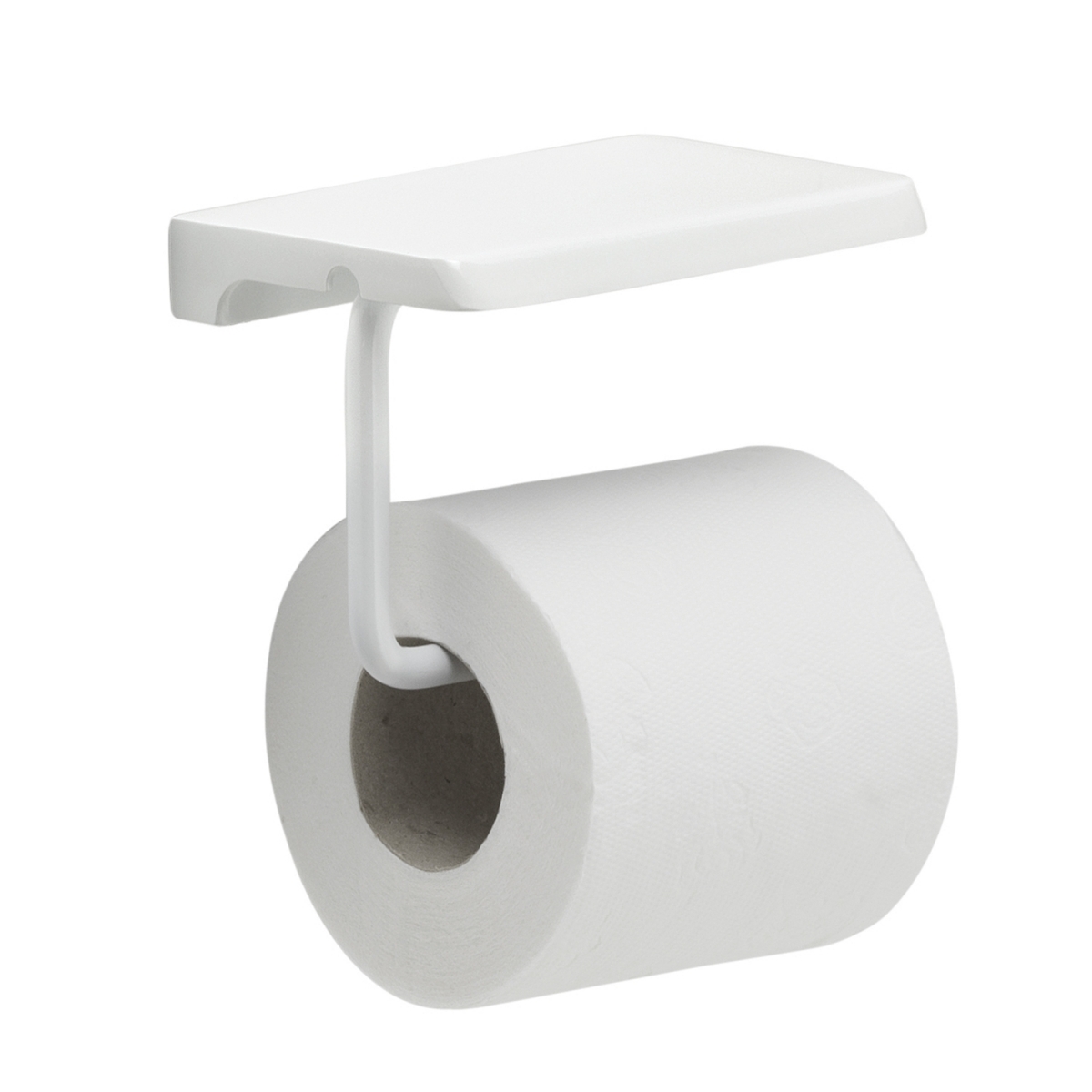 Photo of Roll Holder With Support Tray White