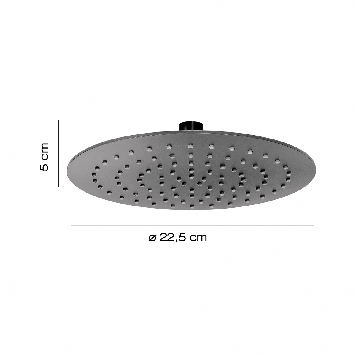 1 Jet Plus 07 Matte Black Shower Sprayer