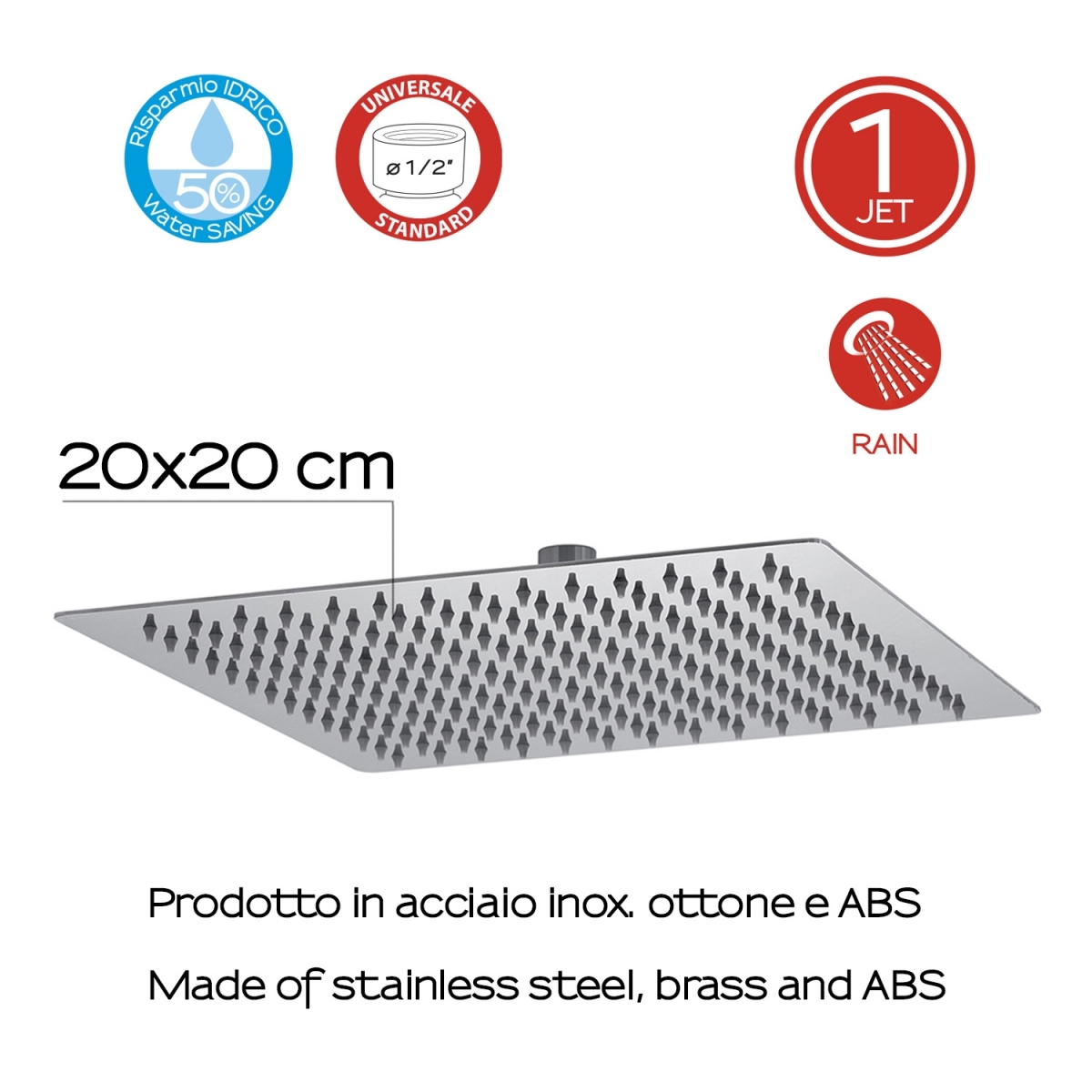 Fotos ambiente de High Pro 07 Chrome Shower set 5 peças [52540]