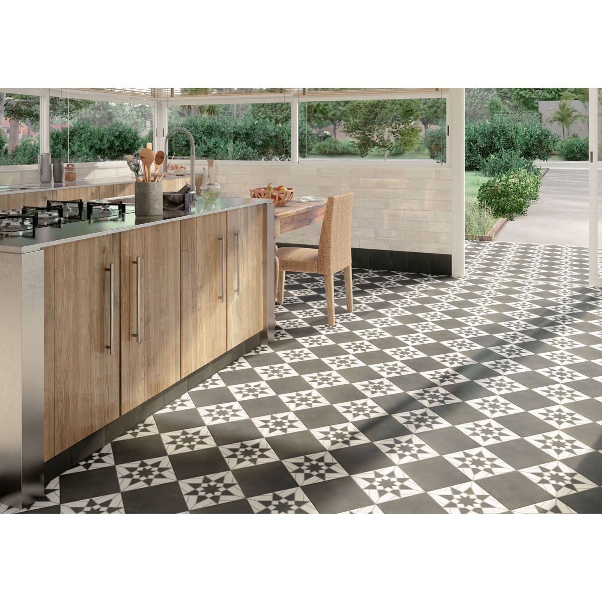 Foto von Nostalgy Black 20x20 (m2)