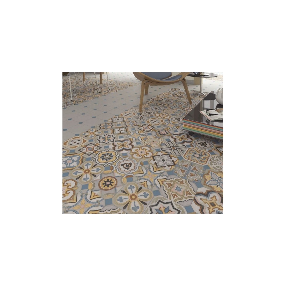 Zimer Multicolore Octogone 20x20 Vives