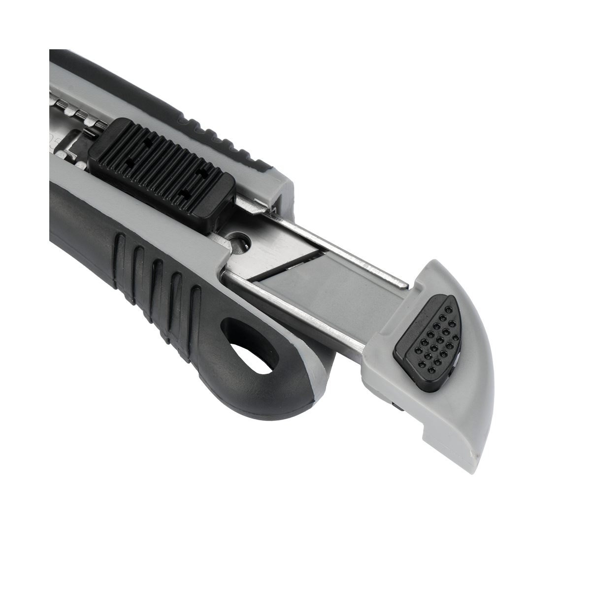 Detalle de Cutter Bimaterial Bellota 51404-18 18mm + 5 cuchillas