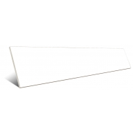 Branco plano brilhante 7,5x30 (Caixa 0,5 m2)