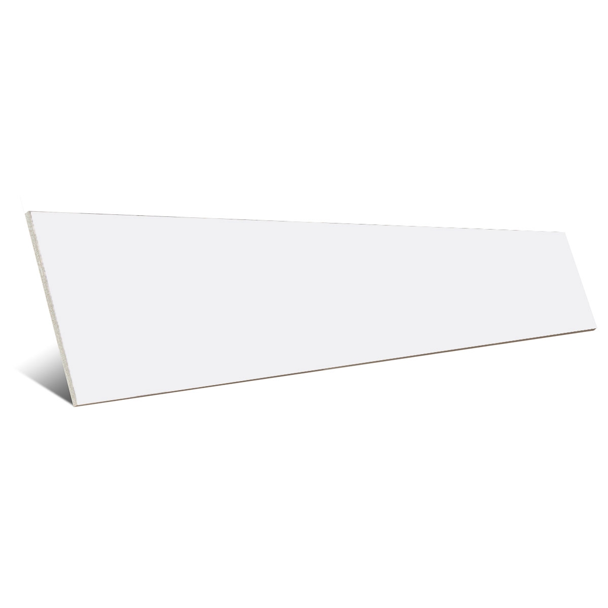 Branco plano mate 7,5x30 (Caixa 0,5 m2)