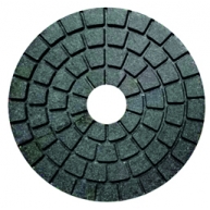 Photo du disque diamanté pour brillant 100 mm « chamois » - noir