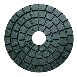 Diamond Disc zum glänzenden 100 mm "Buff" – Schwarz