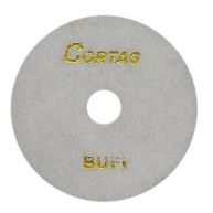 Photo du disque de polissage diamant 100 mm « Buff » - blanc