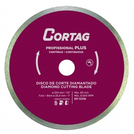 Lâminas diamantadas de corte húmido contínuo P. Plus 254