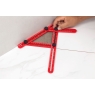 Photo of Multifunction Plastic Angle Ruler