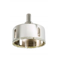 Broca diamantada, corte de água - 76 mm