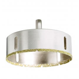 Broca diamantada, corte de água - 110 mm