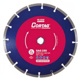 Disques diamantés segmentés à coupe sèche Sag 230
