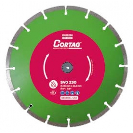 Discos De Diamante Corte Seco Segmentado Svo 230