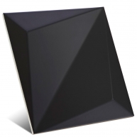 Detalhe de Formas Origami Preto 25x25 (caixa 0,5 m2)