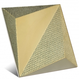 Shapes Origami Dorado 25x25 (caja 0,5 m2)
