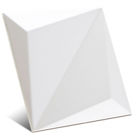 Fotografias de ambiente de Formas Origami Branco 25x25 (caixa 0,5 m2) [53651].