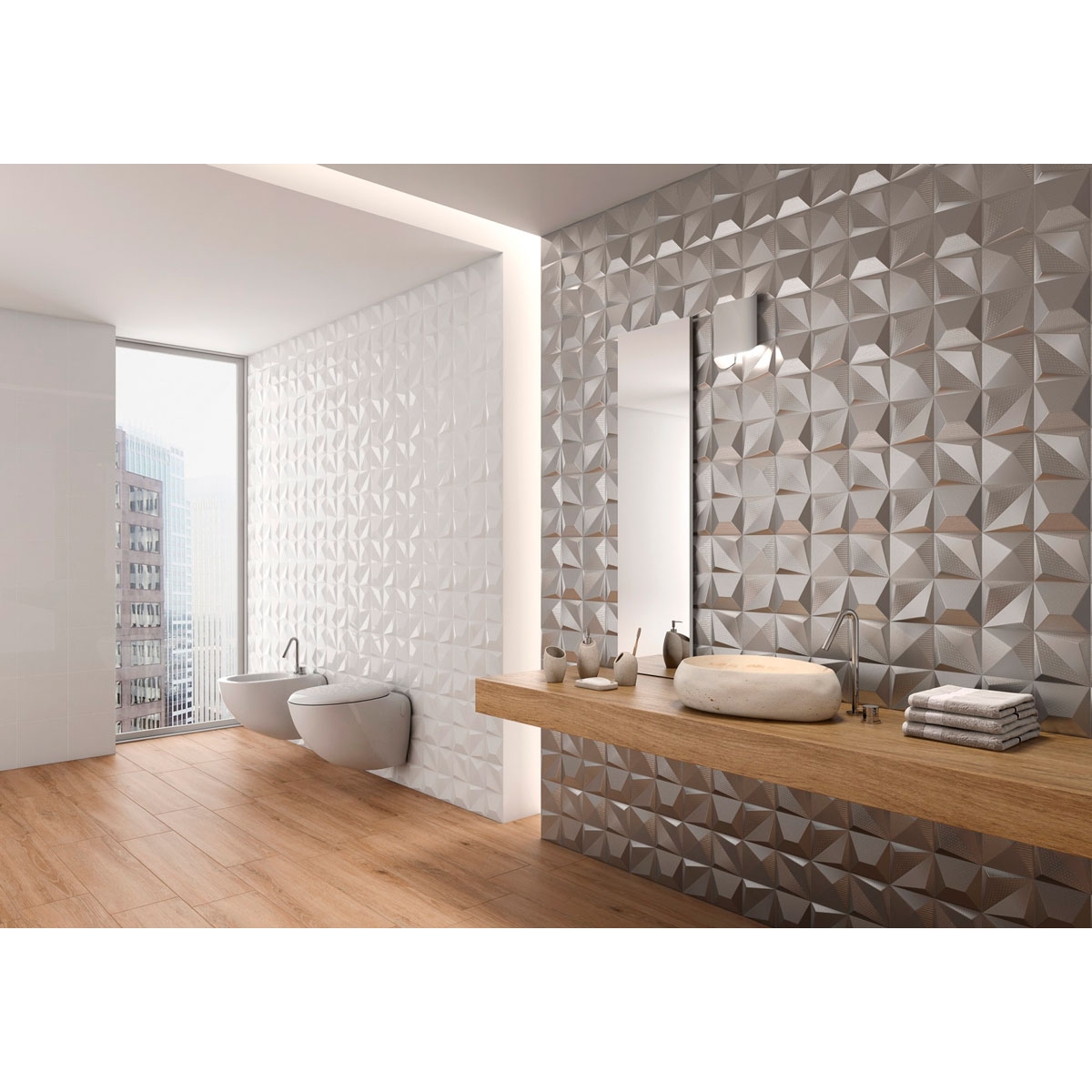 Shapes Origami White 25x25 (caja 0,5 m2)