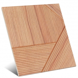 Stripes Mix Teak 25x25 (caja 0,87 m2)