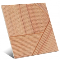 Stripes Mix Teak 25x25 (caja 0,87 m2)