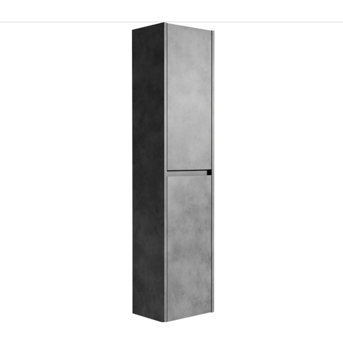 Foto de Columna colgar de baño Bolton de 35 cm de ancho color Cemento