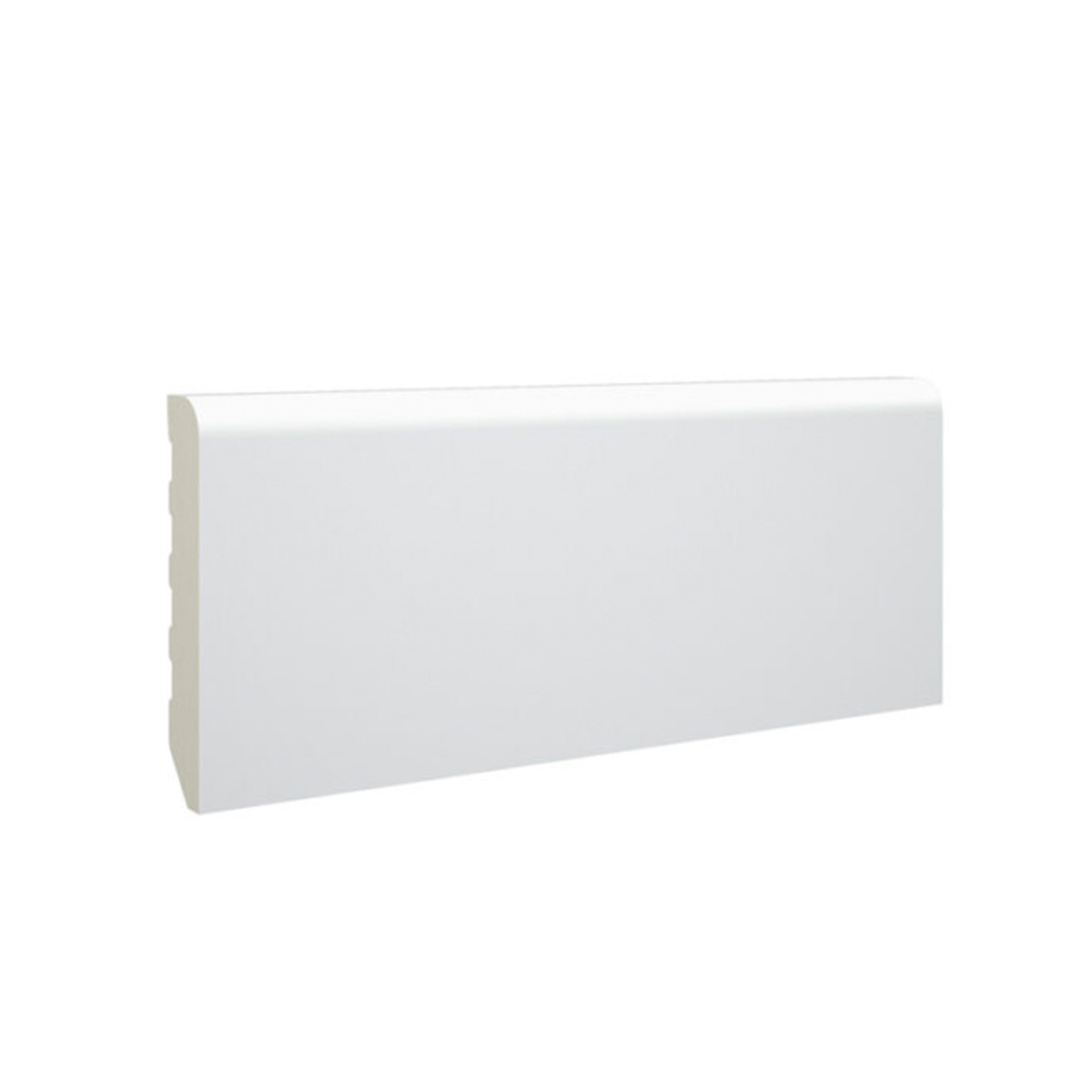 White melamine skirting board 5x220x1 (12 units)
