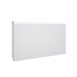 White melamine skirting board 7x220x1 (10 units)