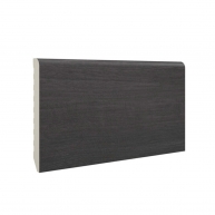 Anthracite Oak Skirting Board made of melamine 7x220x1 (10 units)