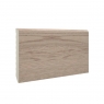 Athens White Oak Skirting Board made of melamine 7x220x1 (10 units)