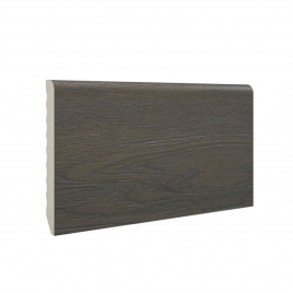 Medium Oak Melamine Skirting Board 7x220x1 (10 units)