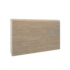 Rodapié Scarlet Oak de melamina 7x220x1 (10 ud)
