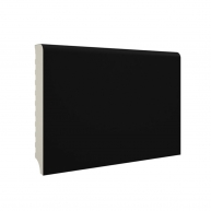 Black melamine skirting board 8.5x220x1.3 (10 units)