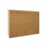 Natural Oak Skirting Board made of melamine 8.5x220x1.3 (10 units)