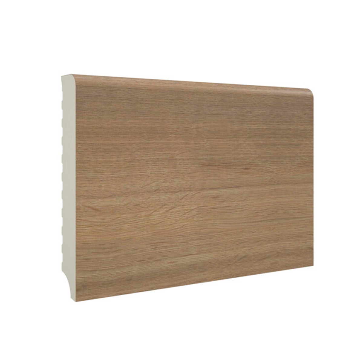 Rodapé de melamina de carvalho fumado 8.5x220x1.3 (10 unidades)