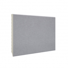 Mel Aluminum Skirting Board made of melamine 9x220x1 (10 units)