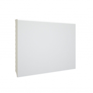 White melamine skirting board 9x220x1 (10 units)