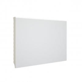 White melamine skirting board 9x220x1 (10 units)