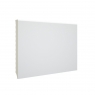 White melamine skirting board 9x220x1 (10 units)