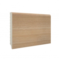 Natural Oak melamine skirting board 8.5x220x1.3 (10 units)
